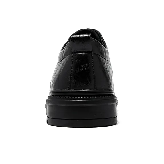 ZUWUDONG Dress Shoes Men Low Top Brown, Black-2