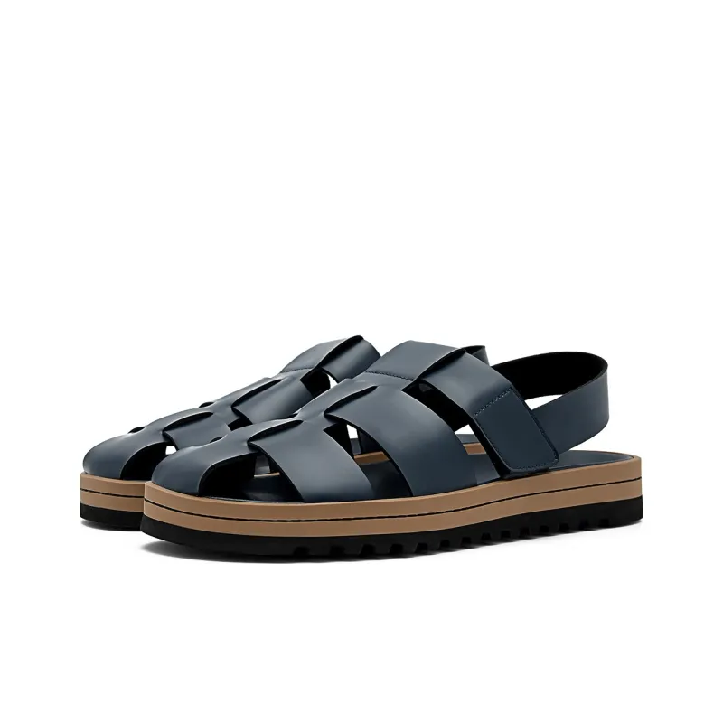 PEDRO Beach Sandals Men's Dark Blue-2