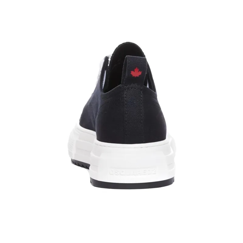 DSQUARED 2 Round Toe Platform Sneakers-2