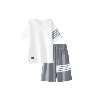 Song Qianya Pajama Set Men's White
