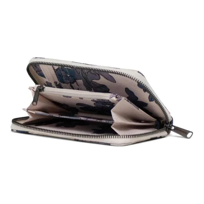 Herschel EcoSystem™ 600D Fabric Polyester Wallet Unisex Moonlight Floral Waves-2
