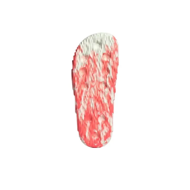Adidas Adilette 22 Slides Ivory Solar Red-5
