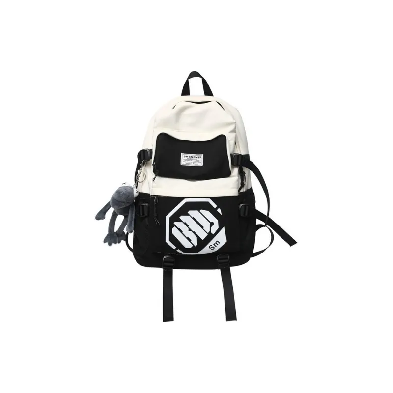 BALANG Nylon Travel Laptop Bag Backpack Regular Unisex Black/Black & Blue/Black & Green/Black & White-14