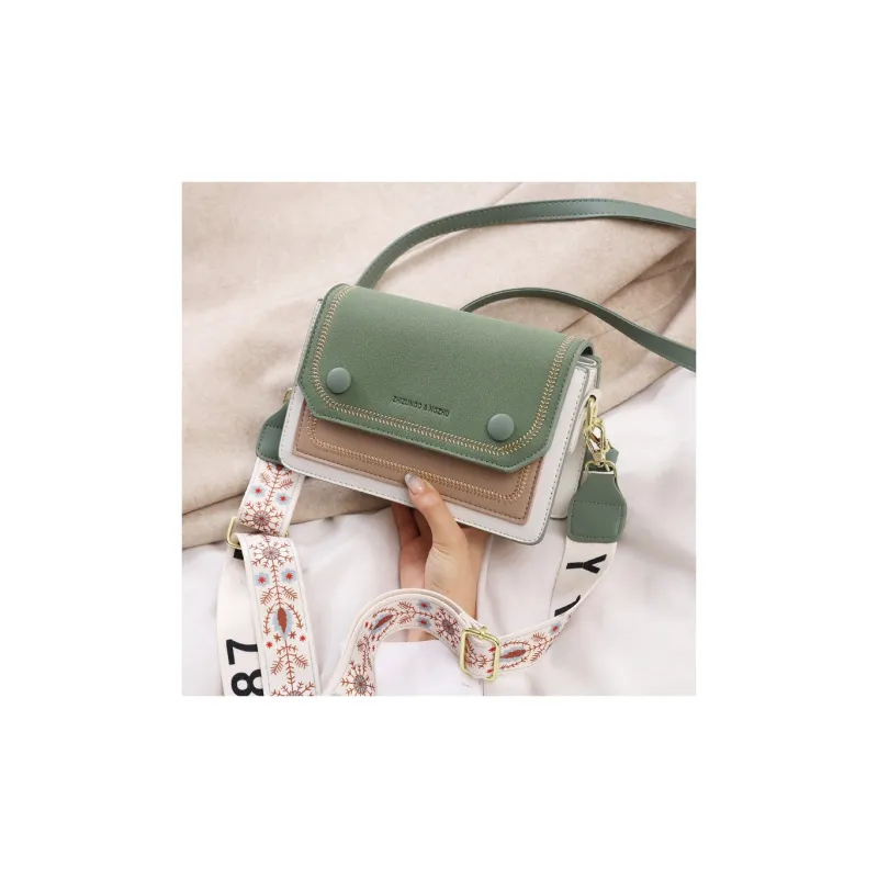 Weymond Soft Leather Shoulder Bag Crossbody Bag Backpack Women's Black/Yellow Blue/Pink Green-28