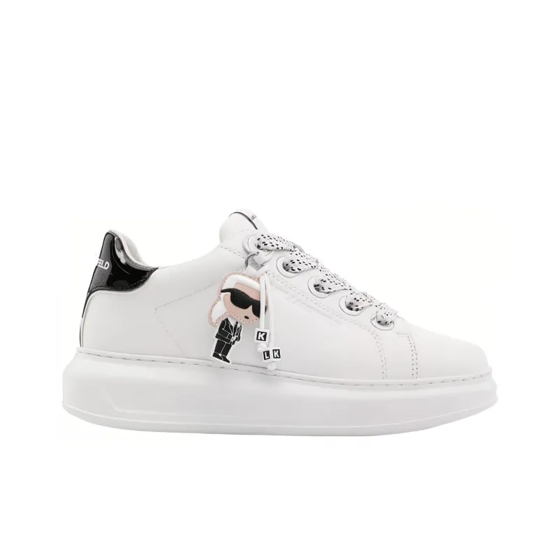 KARL LAGERFELD / Karl Lagerfeld Jeans K/Ikonic Kapri Leather Sneakers Women's-1