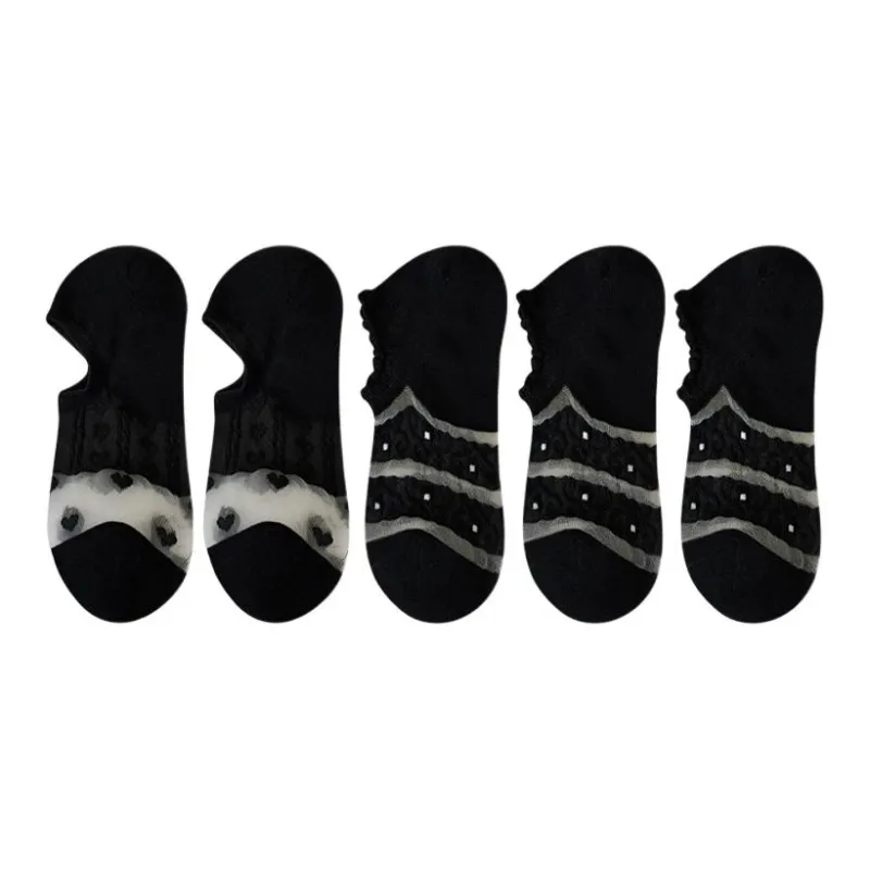 2323 No Show Socks Women's 5 Pack-3