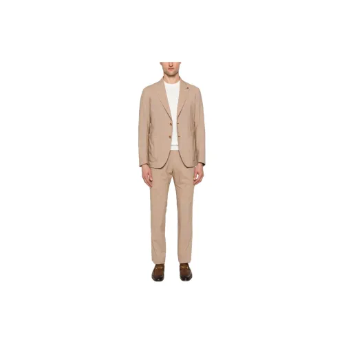 Tagliatore Single-breasted Checked Wool Suit