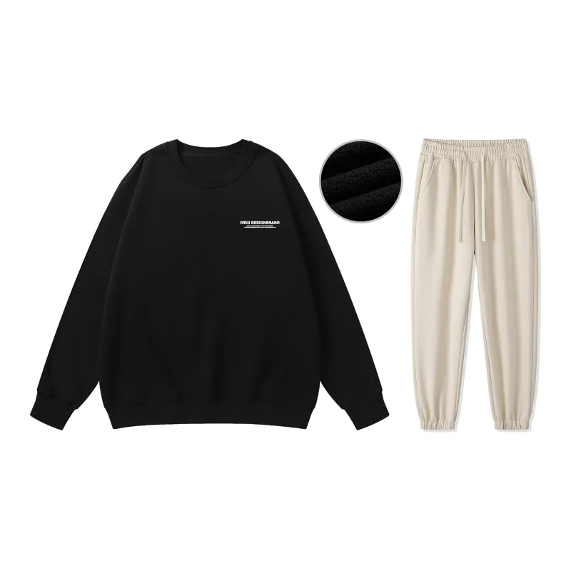 IVEIII Sweatshirt Sets Unisex-21
