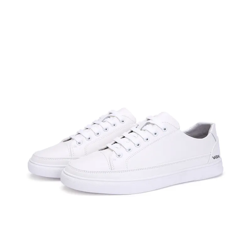 VAEL Low Top Skateboard Shoes Unisex White-3