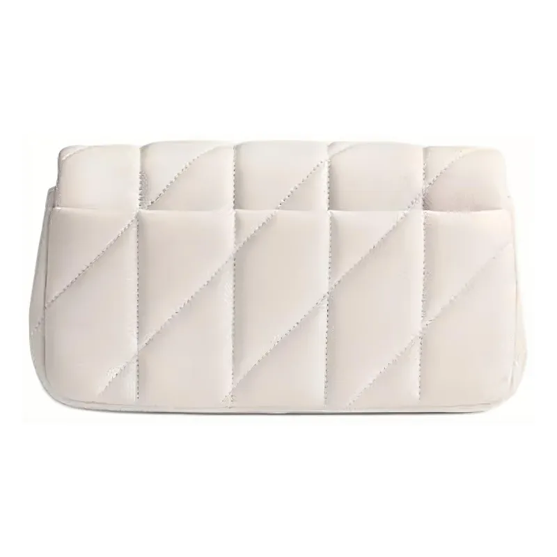 COACH Tabby Sheepskin Handbag Shoulder Bag Women's White-3
