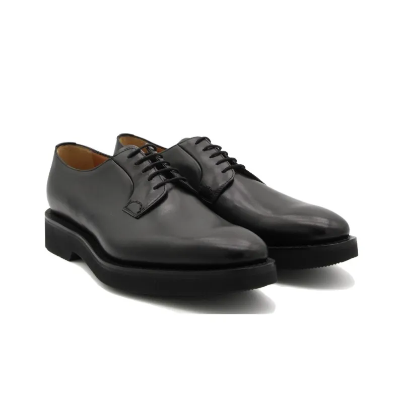CHURCH'S Shannon Lace-up Leather Derby Shoes-2