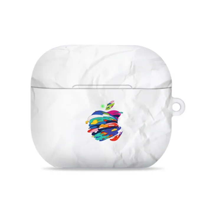 LANGOU Compatible With AirPods3/AirPods Pro/AirPods Pro2 Matte Multicolor Fruit Headphone Cases-0