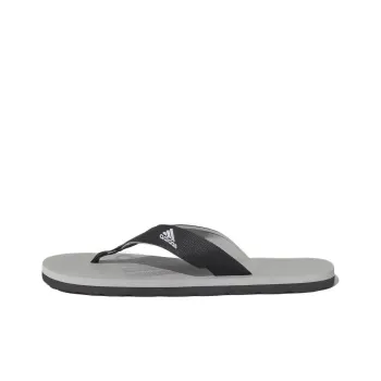 Adidas Stabile Rubber Sole Slip-Resistant Abrasion-Resistant Slide Slippers Men's Black Gray