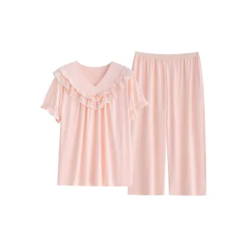 Follow The United States Pajama Set Women's Cherry Blossom Pink