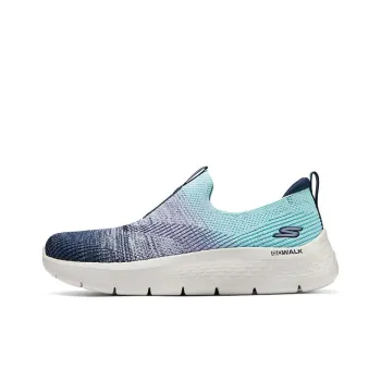Skechers Go Walk Fle Breathable Low Top Running Shoes Women's Turquoise