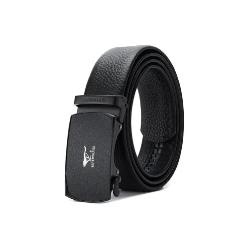 SEPTWOLVES Luxurious Yet Affordable Business Automatic Buckle Top Grain Cow Leather Leather Belts Men's