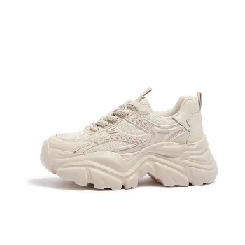 CAMEL Low Top Chunky Sneakers Women's