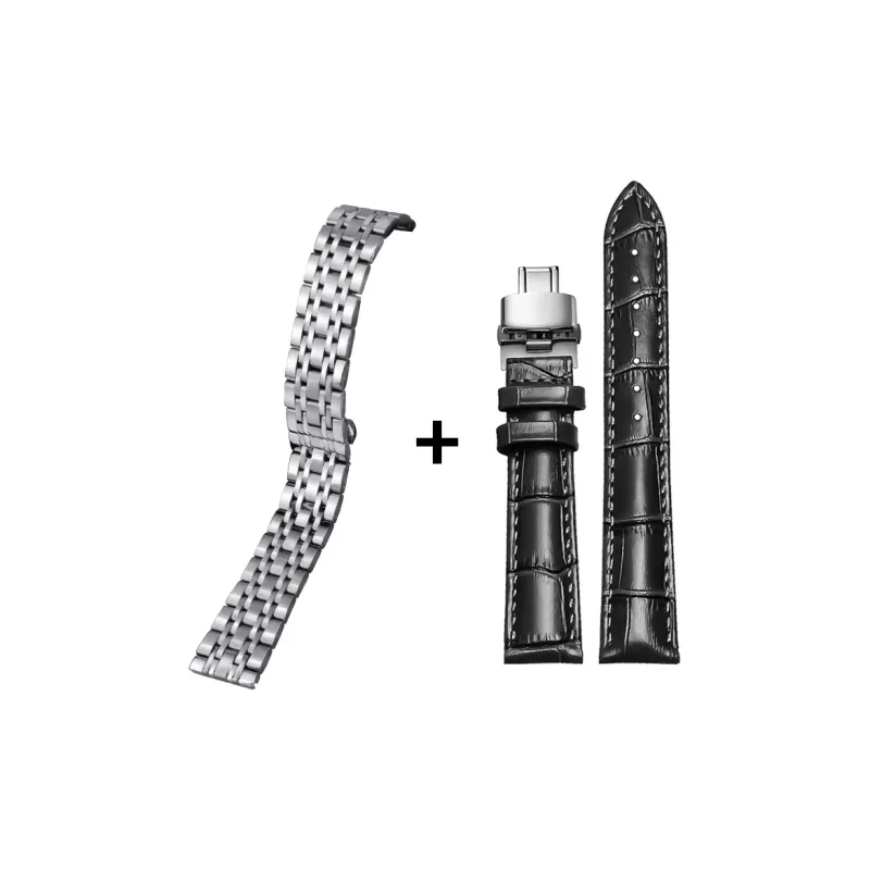 SHIRUI Casio Compatibility Watch Band 20mm/21mm Genuine Leather Material-0
