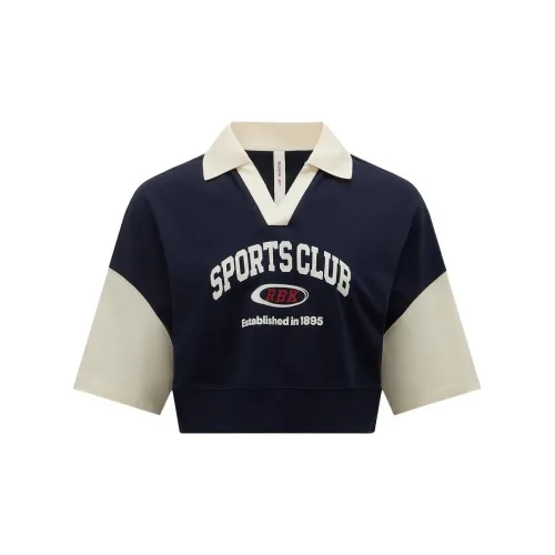 Reebok Polo Shirt Women's Navy Blue