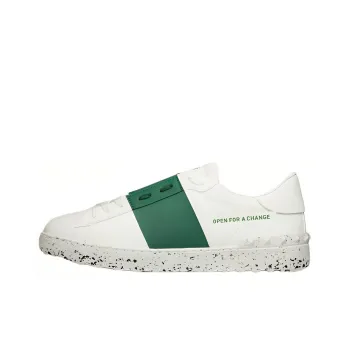 Valentino Open Sneaker 'Open For A Change   White Green'