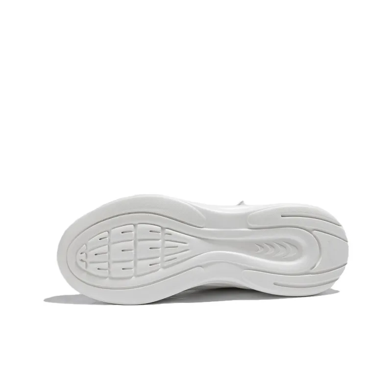 Warrior Breathable And Lightweight Low Top Casual Running Shoes Unisex White Gray-4