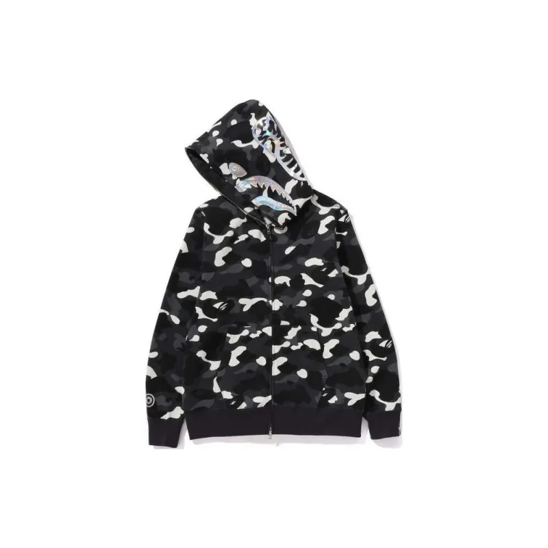 Bape City Camo Shark Full Zip Hoodie SS24-1