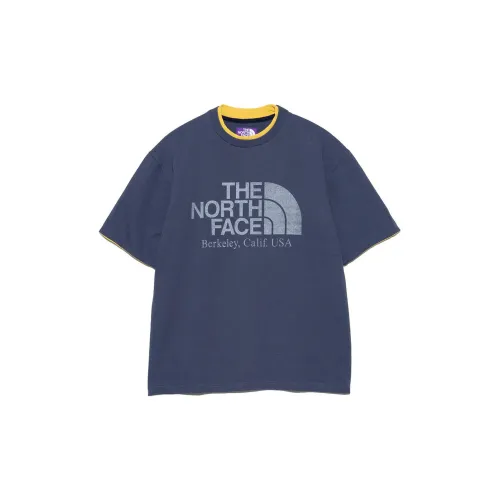 THE NORTH FACE PURPLE LABEL T-Shirts Unisex Vintage Marine Blue