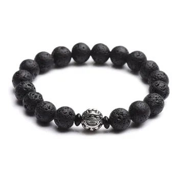 RINGLOVE Volcanic Stone Bracelets Men's