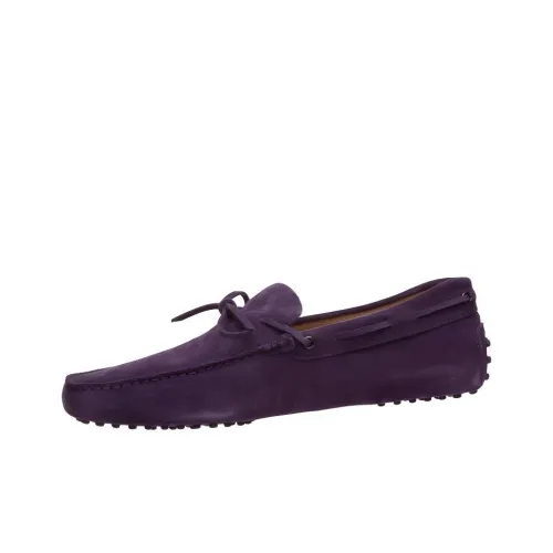 TOD'S Gommino Loafers Men Purple