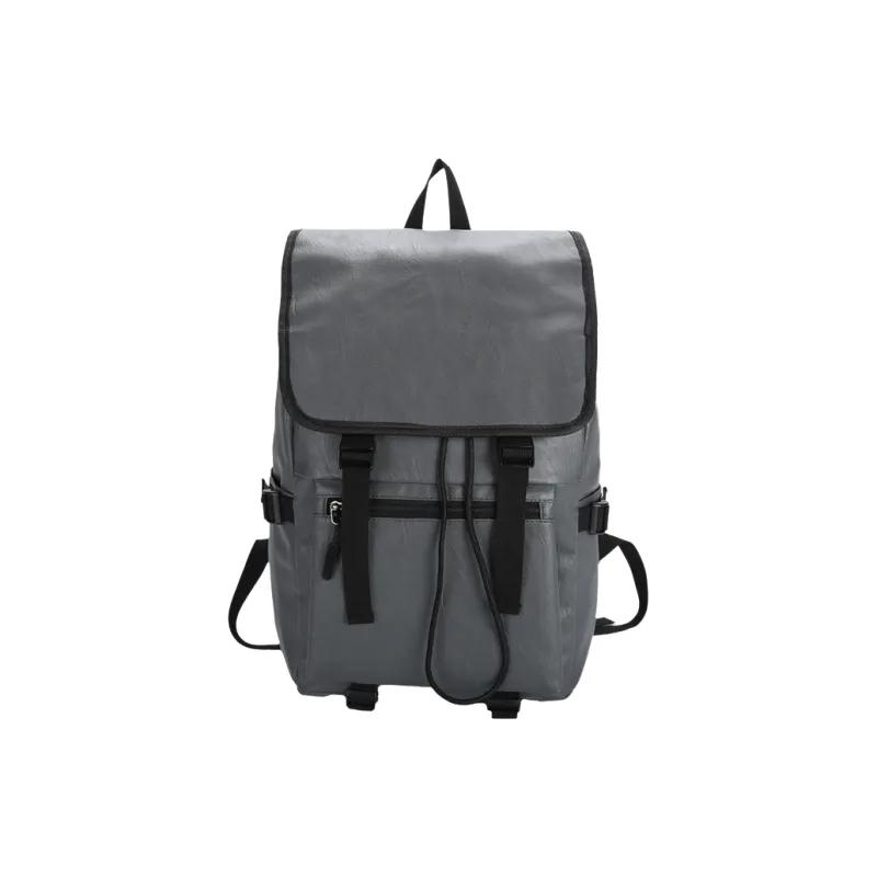 ALNI BITTON PU Laptop Bag Regular Men's Black/Gray-0