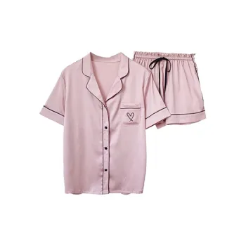 Xiang Ning Pai Pajama Set Women's Dusty Pink