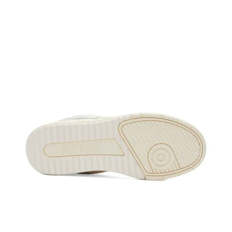 PALM ANGELS Low Top Skateboard Shoes Men's Beige Blue-6