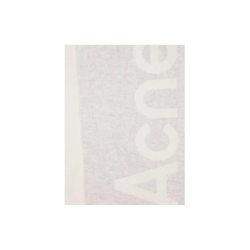Acne Studios Knit Scarves Men's Beige-1