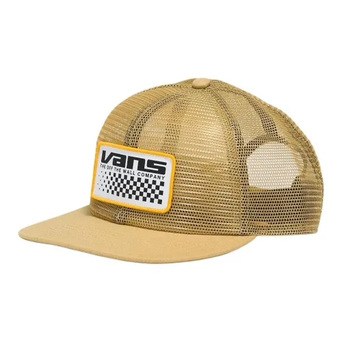 Vans Polyester Baseball Caps Unisex Yellow