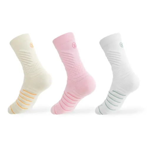 Taste The Color Mid Calf Socks Women's 3 Pack