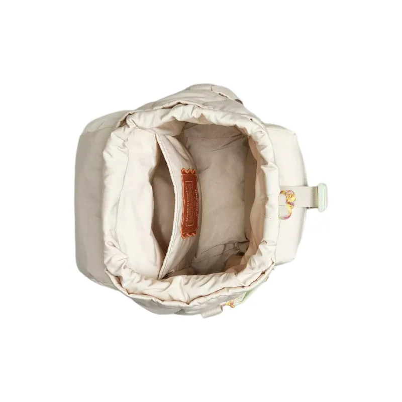 Coachtopia Recycled Polyester Backpack Mini Women's Cloud White-3