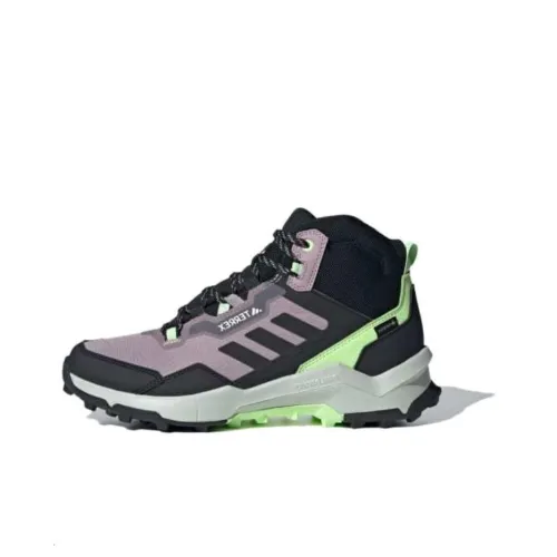 Adidas Terrex AX4 Mid Gore-Tex Preloved Fig Core Black Green Spark Women's