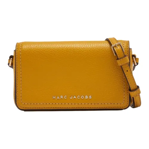 MARC leatherS Leather Shoulder day Bag, Crossbody day Bag Mini Women's Amber Yellow