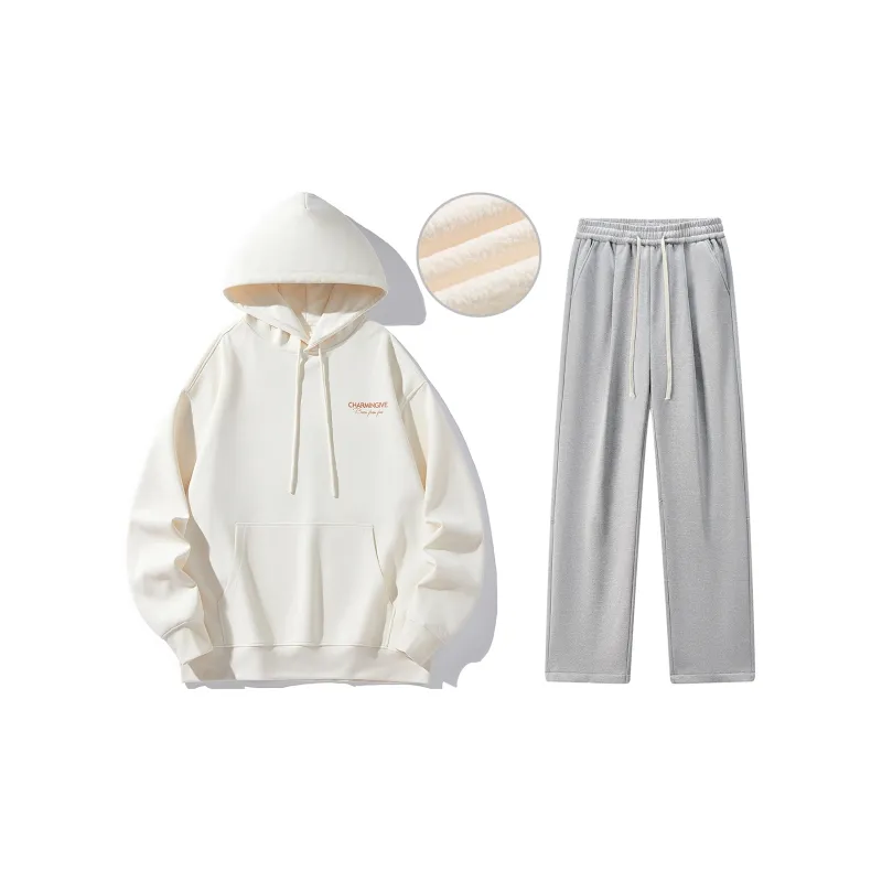 IVEIII Sweatshirt Sets Unisex-33