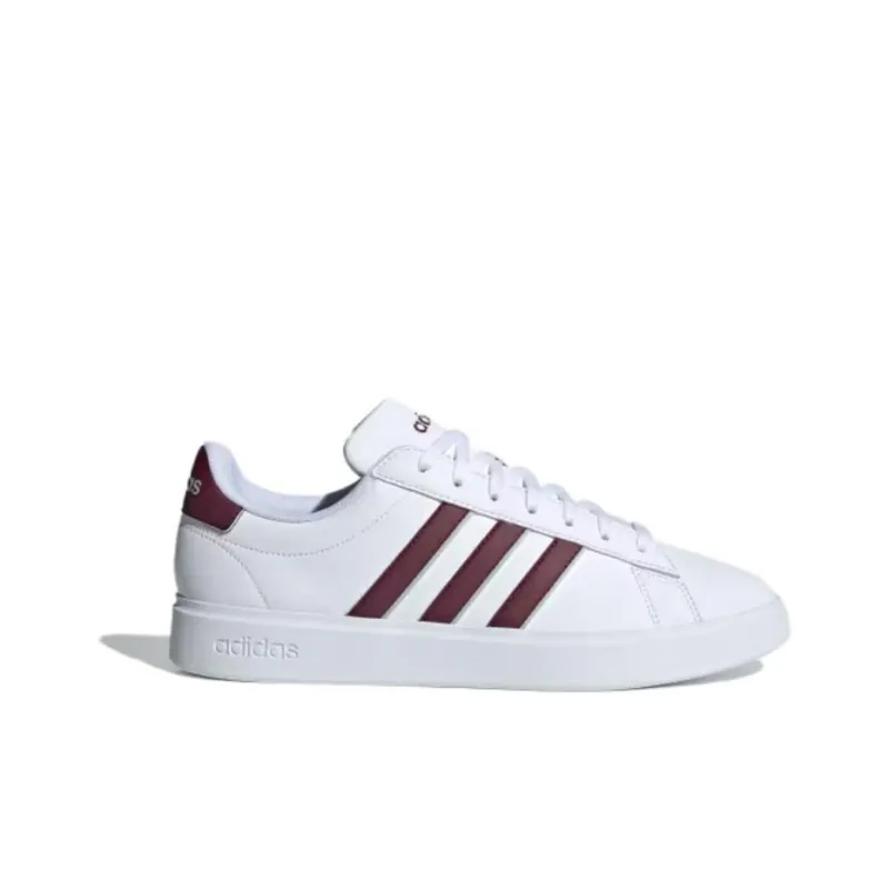 Adidas Grand Court Cloud White Shadow Red Grey Two-1