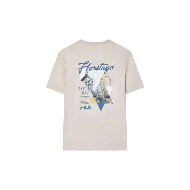 FILA SS24 Set in Sleeve T Shirt Men's Light Khaki-1