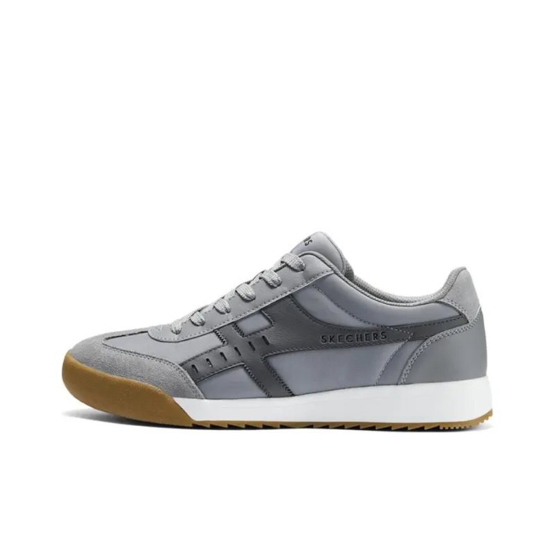Skechers Street Breathable Low Top Casual Shoes Men's Gray-0
