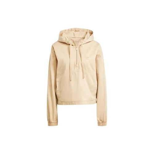 Adidas Originals Clothing Trench Coats Women's Beige