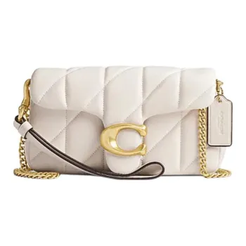 COACH Tabby Sheepskin Handbag Shoulder Bag Women's White