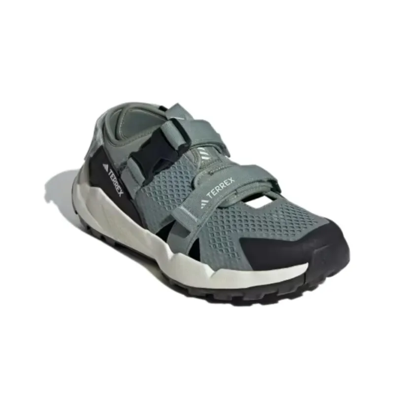 Adidas Terrex Hydroterra At Sandals Silver Green Core Black Crystal Jade-2