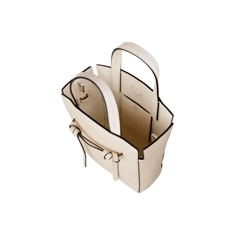 Mulberry Calfskin Tote Bag Shopping Bag Shoulder Bag Crossbody Bag Handbag Mini Women's Egg White-3