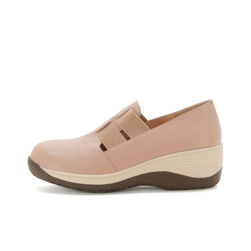 PIERCE GENTRY Loafers Women's Black/Beige/Yellow-15