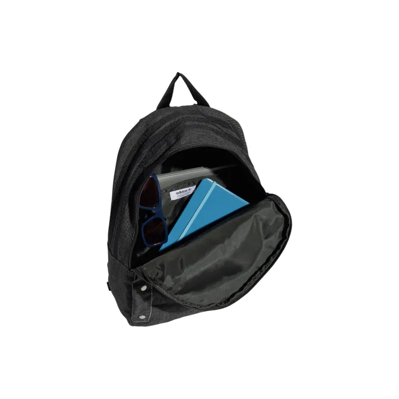 Adidas Originals Cotton And Recycled Polyester Blend Backpack Regular Women's Black-3