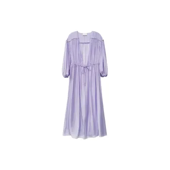 Sangluo Pajama Robe Women's Light Purple