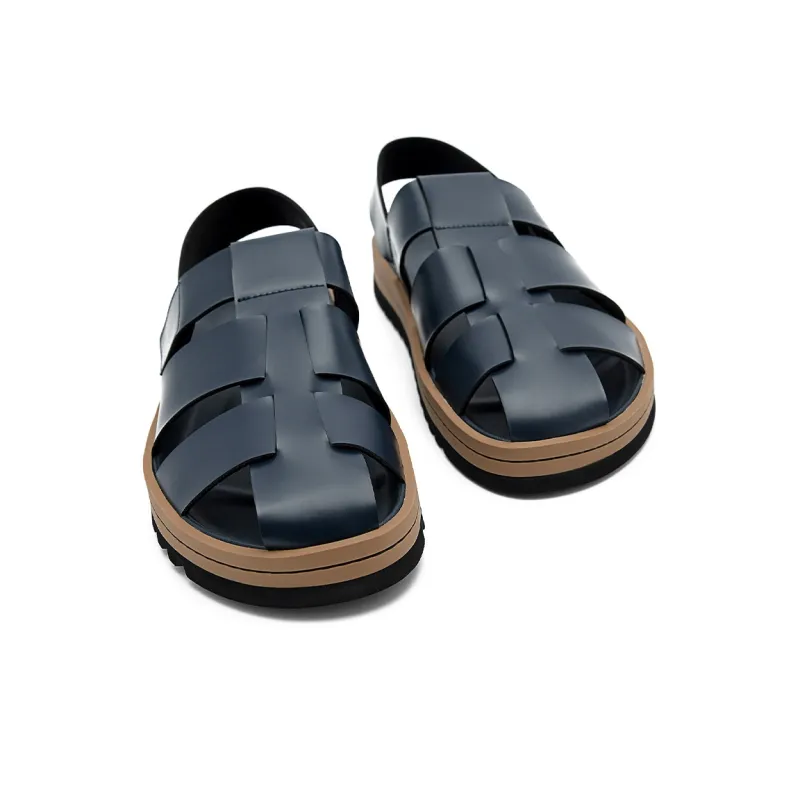 PEDRO Beach Sandals Men's Dark Blue-4